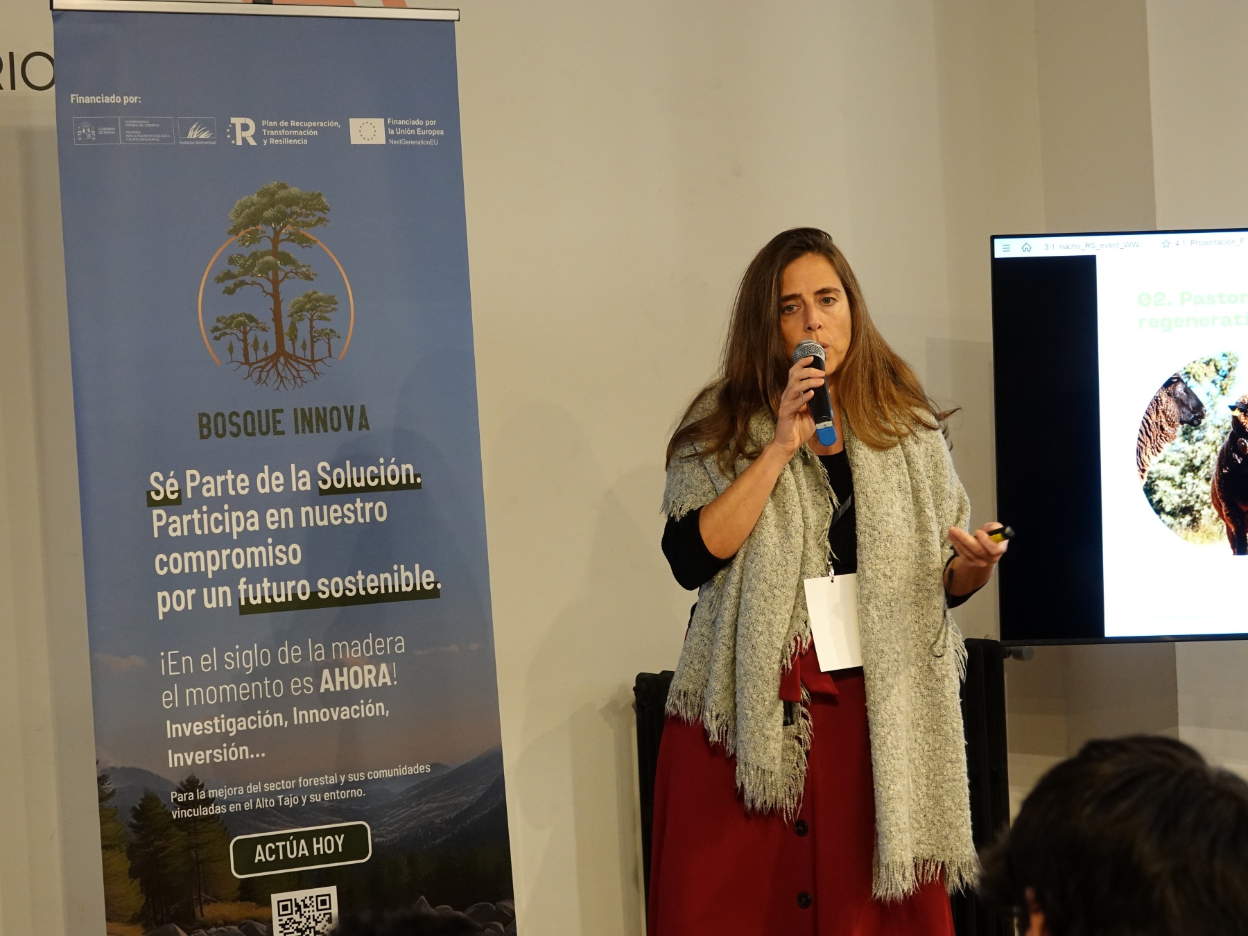 Vanessa Sánchez, de Fundación Global Nature