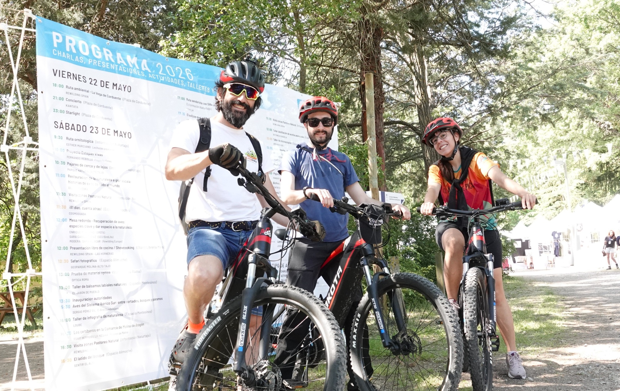 Cañibike organizó una ruta en bicicleta eléctrica